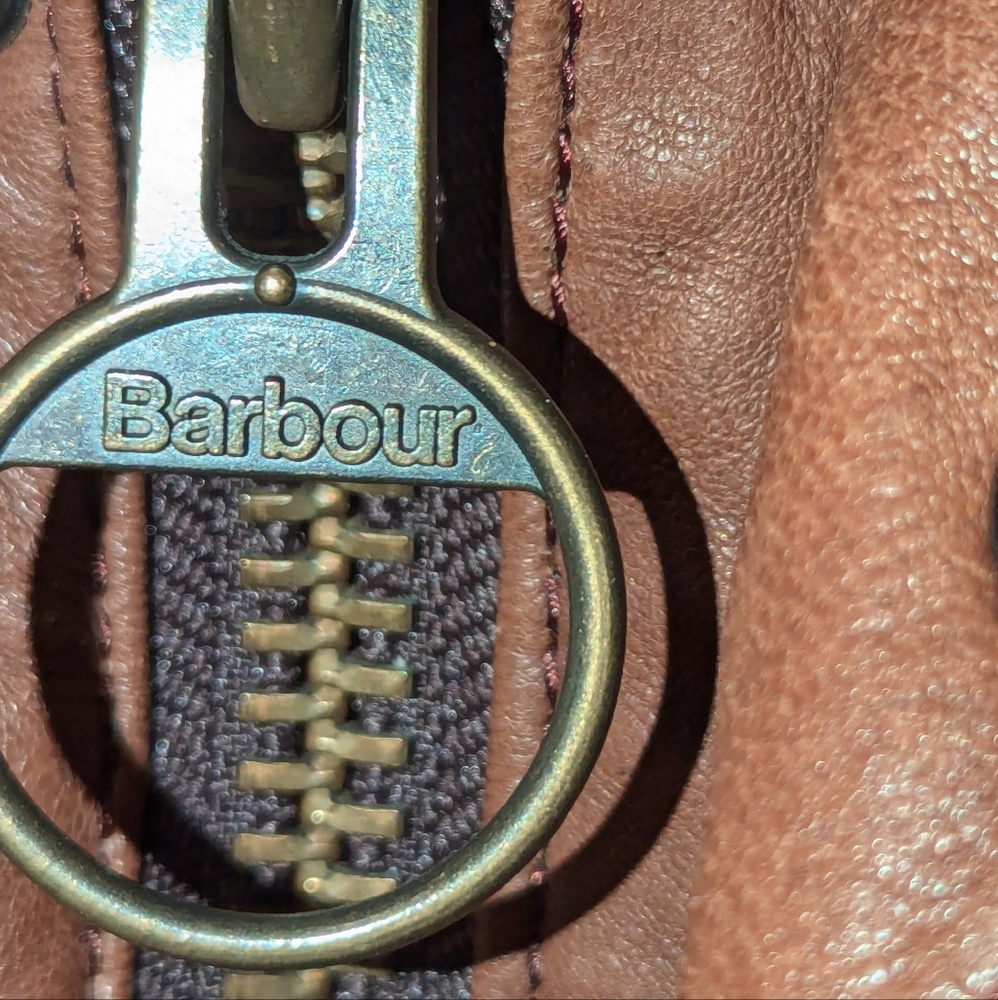 Barbour Brown Performance Jacket - Picture 3 of 16